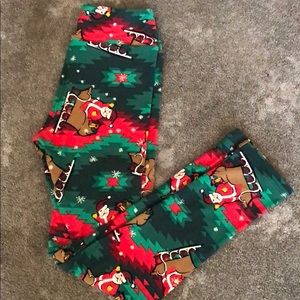 Tween Lularoe Christmas Leggings